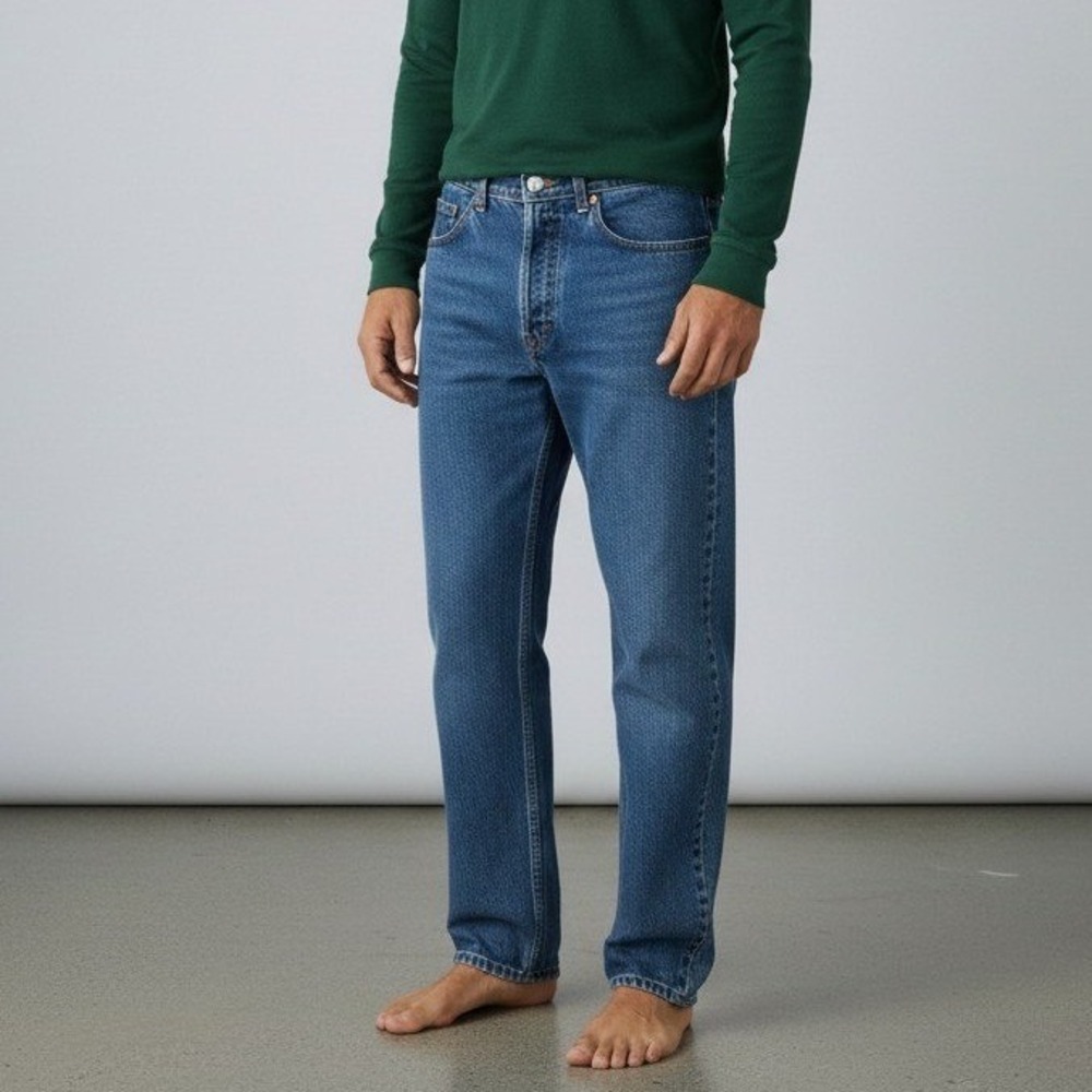 Y2K Levi's 550 Relaxed Fit Jeans Mens Tag 34x30 (31x29) Tapered Leg 00550-4891